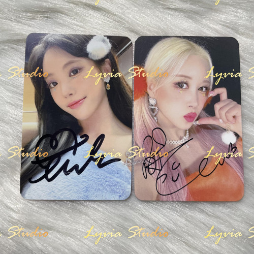 WJSN DAYOUNG LUDA Chocome Super Yuppers Soundwave Signed Pre-order Photocard