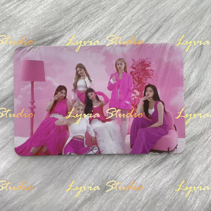 EVERGLOW  Withfans Pre-order Photocard from Ladida era