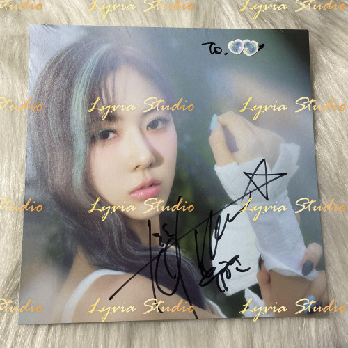 DREAMCATCHER Vision Fansign Signed Page