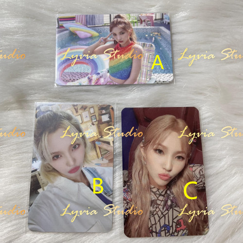 (G)I-DLE Soyeon DUMDI DUMDI Fansign Winner Photocard MS Fansign Preorder Photocard 2021 SG Photocard