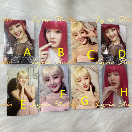 (G)I-DLE Minnie HWAA Fansign Pre-order Benefit Photocard Ucube Photocard
