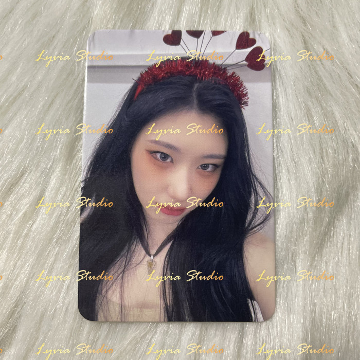 ITZY CHESHIRE Bigpop Video Call Fansign Pre-order Photocard