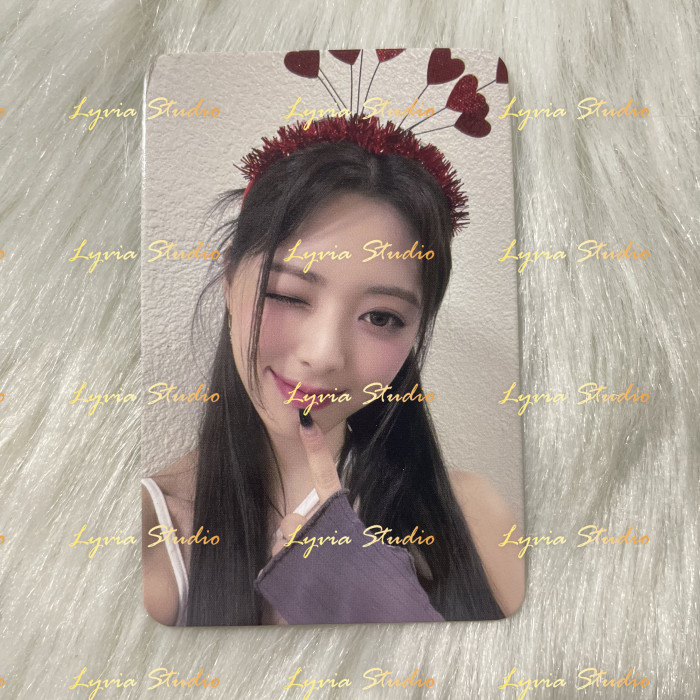ITZY CHESHIRE Bigpop Video Call Fansign Pre-order Photocard
