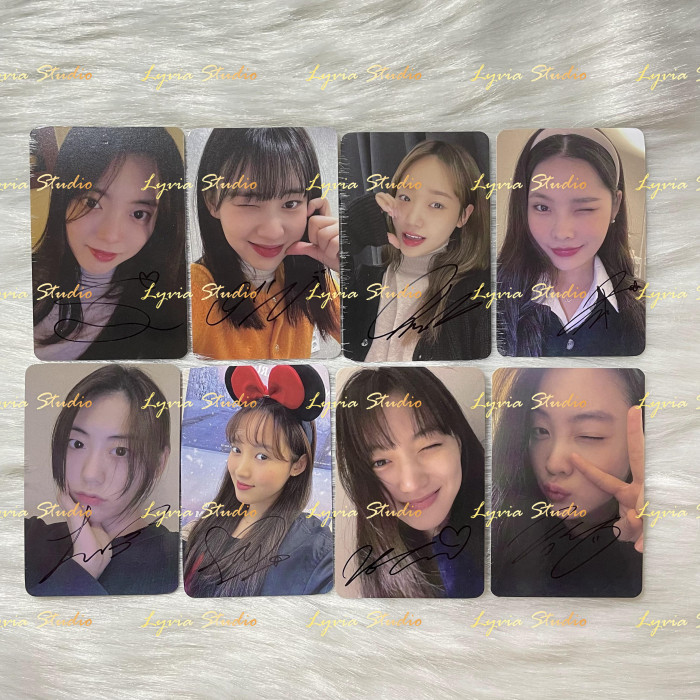 WEKIMEKI 2000days Cafe Event Signed Photocard