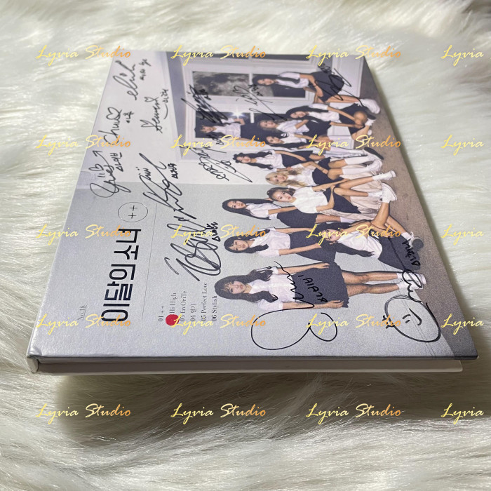 LOONA Debut 'Hi High' ++ Signed Promo Album without photocard