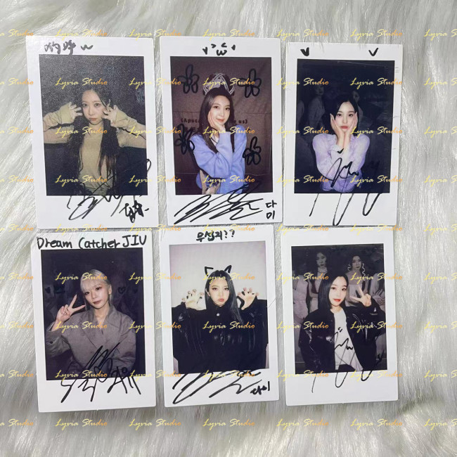 DREAMCATCHER 'MAISON' Withfans Fanign Winner Polaroid Photocard