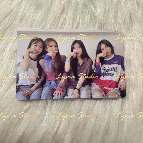 MAMAMOO 'MY CON' Encore Concert In Seoul Day3 Applicant Only Group Photocard