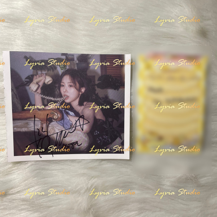DREAMCATCHER  Apocalypse : From us  Bon Voyage Fansign Signed Page