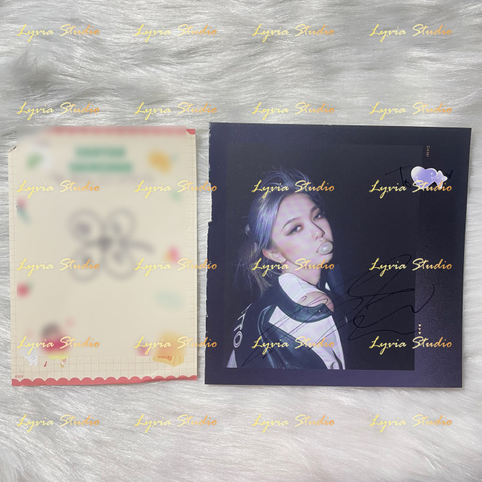 DREAMCATCHER  Apocalypse : From us  Bon Voyage Fansign Signed Page Part2