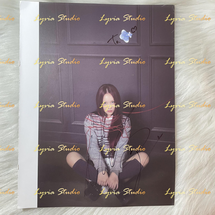 DREAMCATCHER VillainS OOTD Fansign Signed Page
