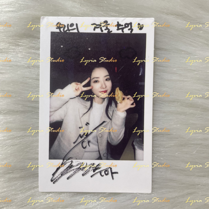 DREAMCATCHER Withfans ‘Vision’'Masion' Fanign Winner Polaroid Photocard