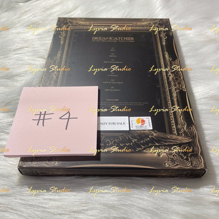 DREAMCATCHER ‘Dystopia Road To Utopia’ Odd Eye Autographed Signed Promo Album Normal Version