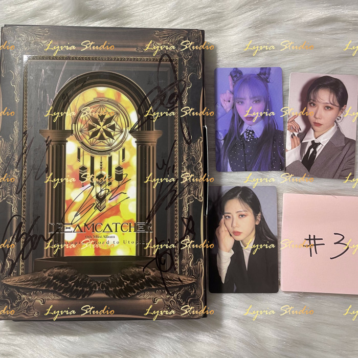 DREAMCATCHER ‘Dystopia Road To Utopia’ Odd Eye Autographed Signed Promo Album Normal Version