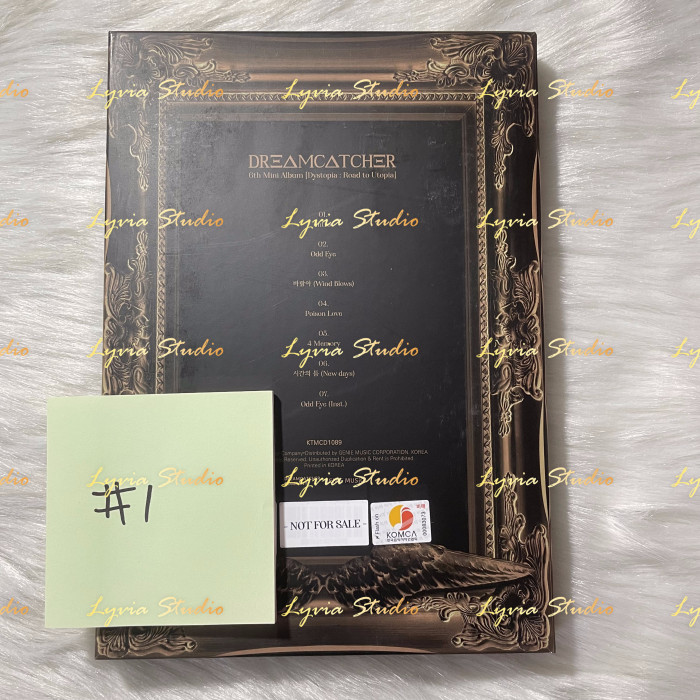 DREAMCATCHER ‘Dystopia Road To Utopia’ Odd Eye Autographed Signed Promo Album Normal Version