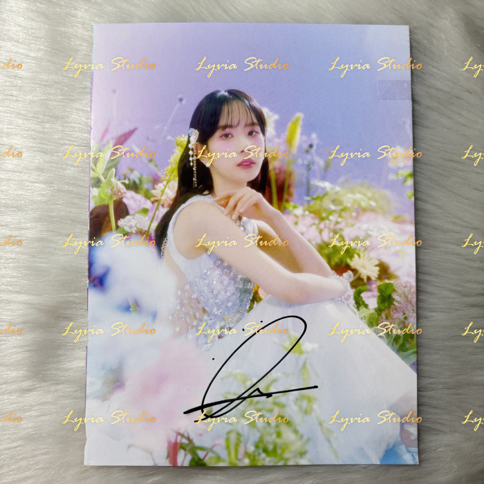 WJSN Sequence Fansign Signed Page