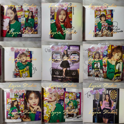 MOMOLAND 'Bboom Bboom' Signed Album from fansign event OT9 autographed rare album