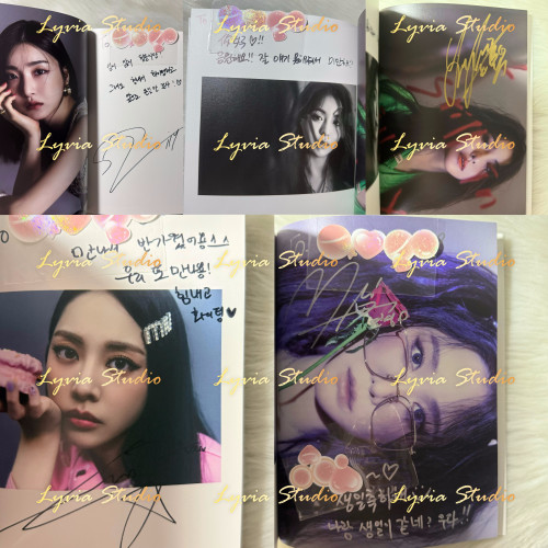 Brave Girls 'After We Ride' Signed Album from fansign event with Handwritten message