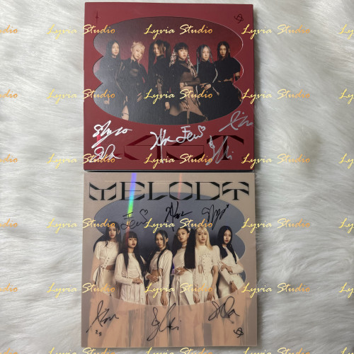 EVERGLOW 'Last Melody' OT6 All Member Signed Album