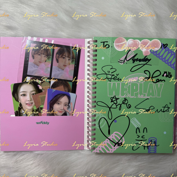WEEEKLY 'We can' Signed Album from fansign event