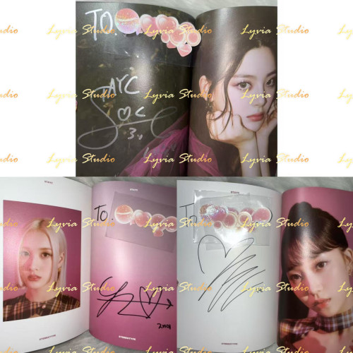 STAYC Seeun J Sumin 'STEREOTYPE' Signed Album from fansign event