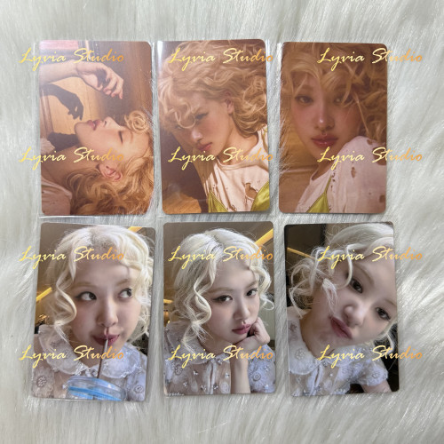 BLACKPINK ROSE ROSIE Solo Album QQMusic Preorder Pob Photocard SET