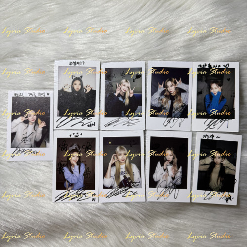 DREAMCATCHER Withfans ‘Vision’'Masion' Fanign Winner Polaroid Photocard