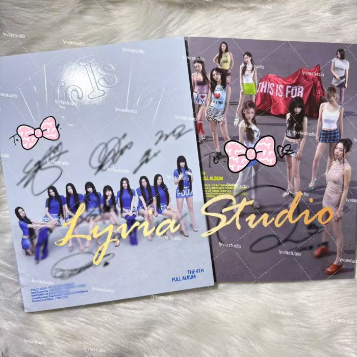 KPOP IDOL Personalized Signed Album To Your Name