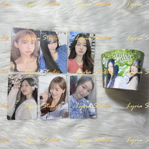 MOMOLAND 2025 Cafe Event Photocard & Cup Holder Set