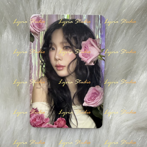 SNSD TAEYEON 'The Tense' Mood Perfume Photocard