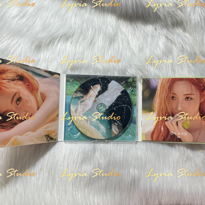 SUNMI Heart Burn Signed Messgae Promo Digital Album