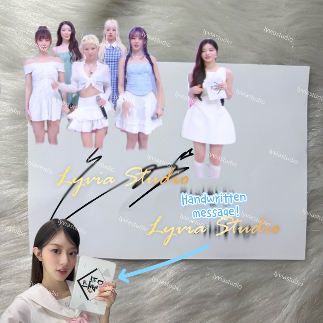 (G)I-DLE IDLE Soyeon Signed Music Show Broadcast MC Postcard