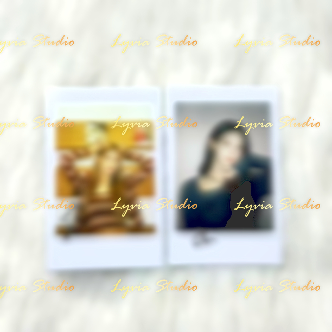 G)I-DLE MIYEON Signed Polaroid from Drive & Queencard era - www