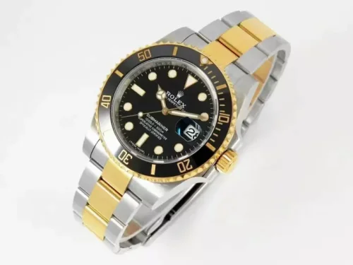 ROLEX Seamaster Yellow Gold Black Dial 40 MM