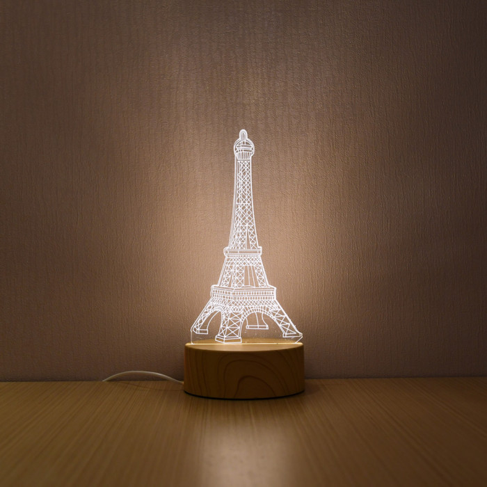 3D LED Lamp Creative 3D LED Night Lights Novelty Illusion Night Lamp 3D Illusion Table Lamp For Home Decorative Light