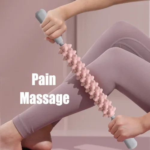 Muscle Roller Stick for Athletes, Liposuction Massage Roller for Lymphatic Drainage, Therapeutic Massage Stick for Muscle Soreness, Trigger Points, Help Exercise Runners Legs, Back Recovery