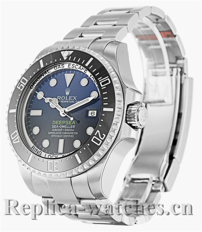 Rolex Deepsea Stainless Steel Strap Blue Dial 116660