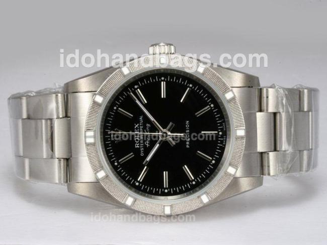 Rolex Air-King Precision Automatic with Black Dial 11658