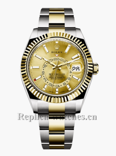 2017 Rolex Sky Dweller Automatic Yellow Gold Dial