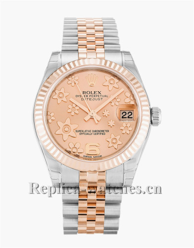 Rolex Mid-Size Datejust Rose Gold Dial 31MM 178271