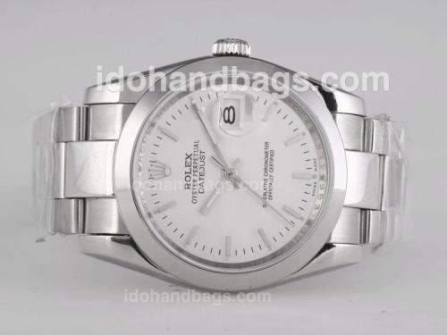 Rolex Datejust Automatic with Silver Dial 25775