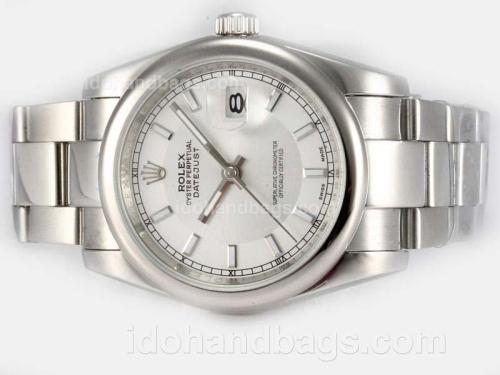 Rolex Datejust Automatic with White Dial 18155