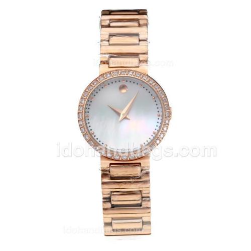 Movado Fiero Full Rose Gold with MOP Dial 189082
