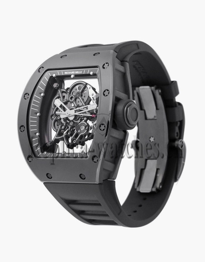 Replica Richard Mille Grey Boutique Edition Titanium RM055 Watch