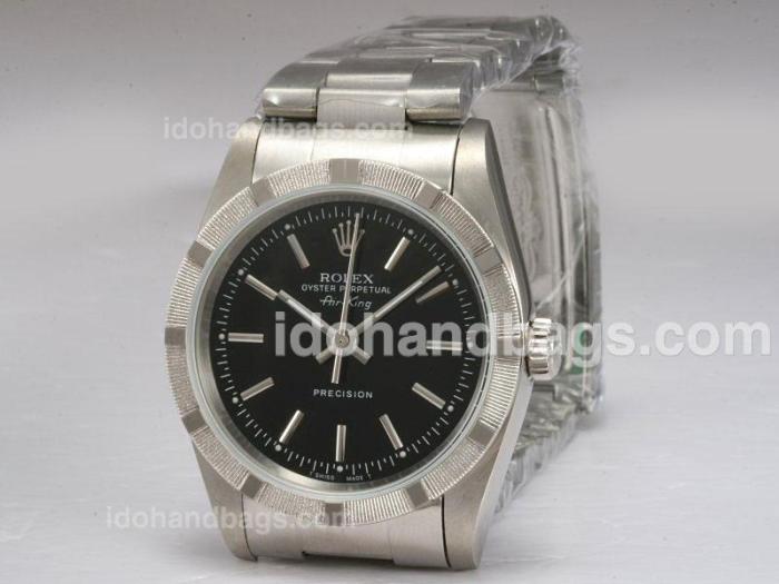 Rolex Air-King Precision Automatic with Black Dial 11658