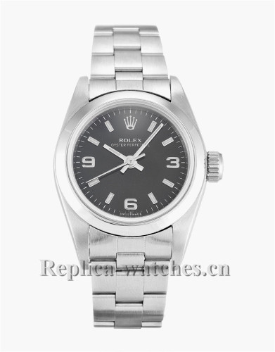 Rolex Lady Oyster Perpetual Black Dial 26MM 67180