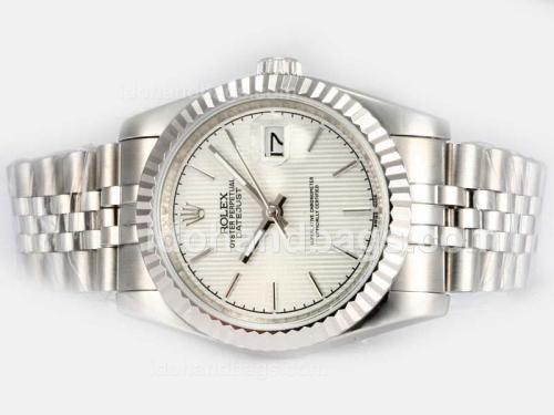 Rolex Datejust Automatic with White Dial 18196