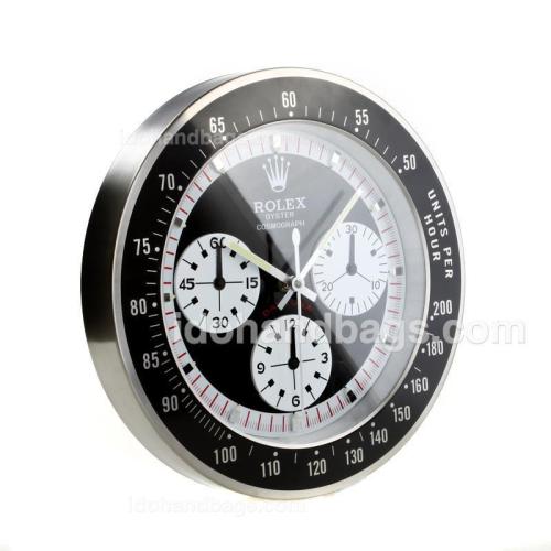 Rolex Daytona Oyster Perpetual Wall Clock Black Bezel with Black Dial 182890