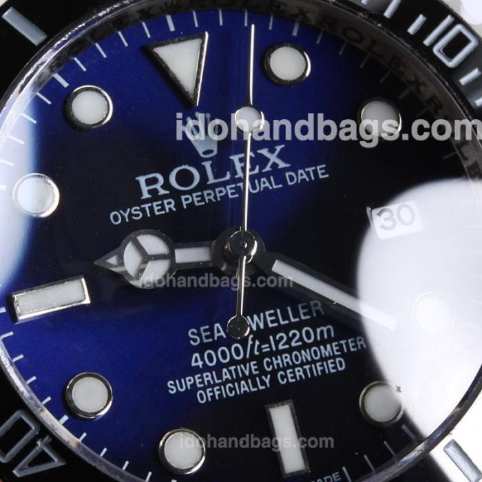 Rolex Sea-Dweller Automatic Ceramic Bezel with Blue Dial S/S-Sapphire Glass 119086