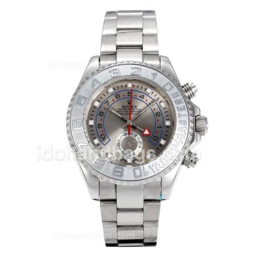 Rolex Yacht-Master II Automatic Working GMT with Gray Dial 10580