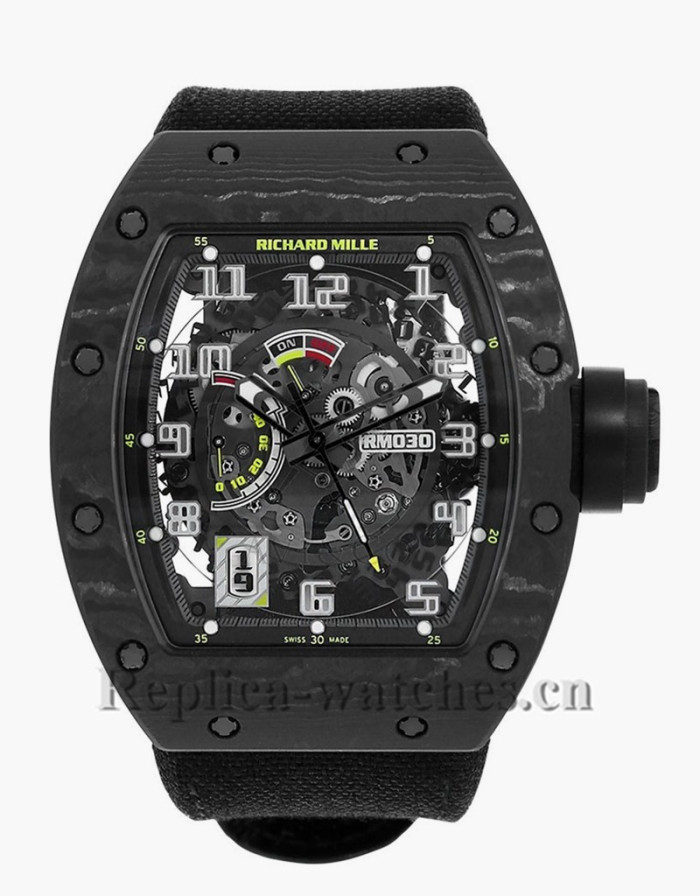 Replica Richard Mille Black Case Carbon Limited Edition of 50 RM030